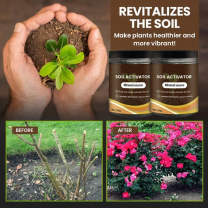 🏆 75K+ SOLD | 🌱 Soil Pro Activator | 🔥Buy 3 Get 1 Free | Boost Plant Growth Fast