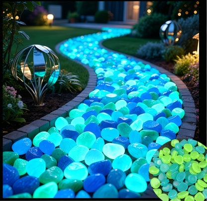 🏆Flash Sale⚡ 50K+ SOLD! Almost Gone-💥Glow In The Dark Rocks - Illuminate Your Outdoors with Enchanting Glow!