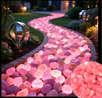 🏆Flash Sale⚡ 50K+ SOLD! Almost Gone-💥Glow In The Dark Rocks - Illuminate Your Outdoors with Enchanting Glow!