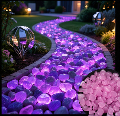 🏆Flash Sale⚡ 50K+ SOLD! Almost Gone-💥Glow In The Dark Rocks - Illuminate Your Outdoors with Enchanting Glow!