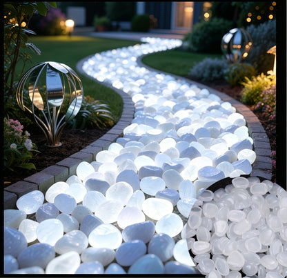 🏆Flash Sale⚡ 50K+ SOLD! Almost Gone-💥Glow In The Dark Rocks - Illuminate Your Outdoors with Enchanting Glow!