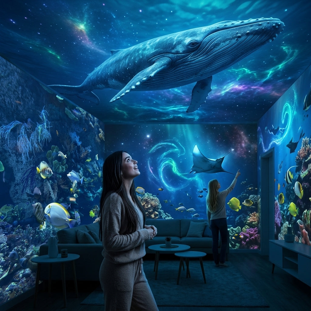 Galaxy Ocean Projector for Bedroom