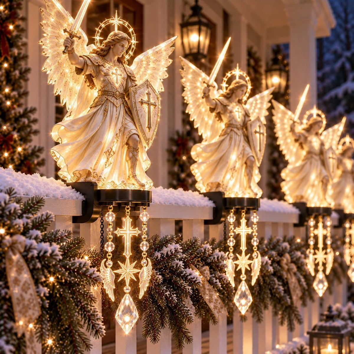 ✨ Sacred Christmas Railing Lights | The Christmas Decoration That Feels Truly Meaningful