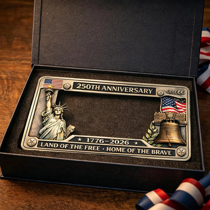 🦅250th Anniversary Commemorative License Plate Frame