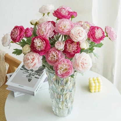 💝 Perfect Mother's Day Gift ! Luxury Artificial Peony Flowers – Blooms Forever, No Wilting ! 💐✨