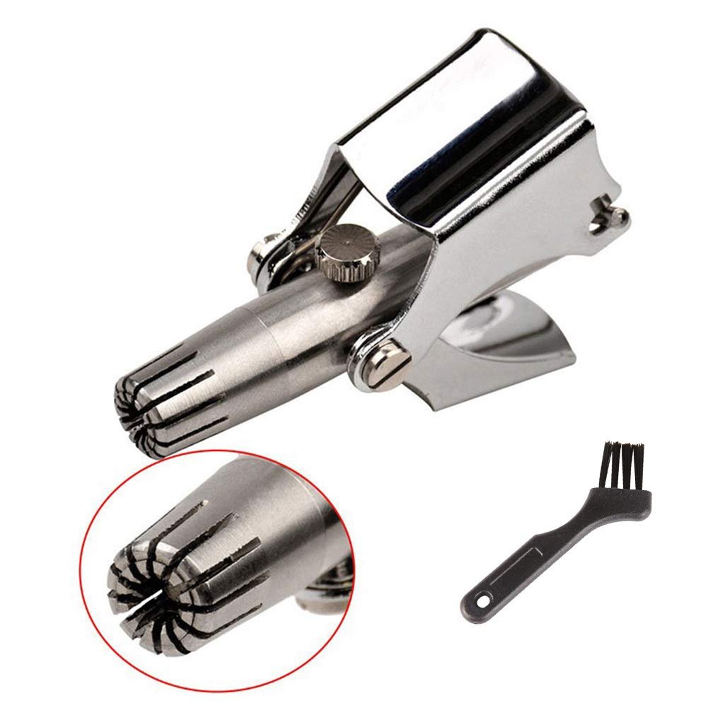 🔥🔥🔥Painless Manual Nose Hair Trimmer – No Pulling, Safe & Compact for Travel