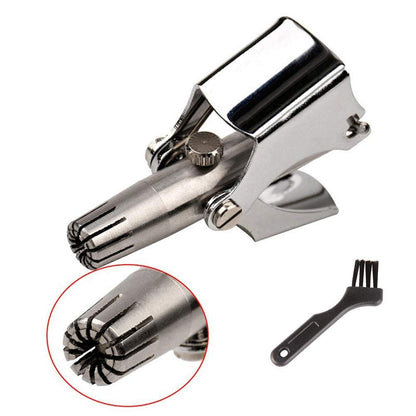 🔥🔥🔥Painless Manual Nose Hair Trimmer – No Pulling, Safe & Compact for Travel