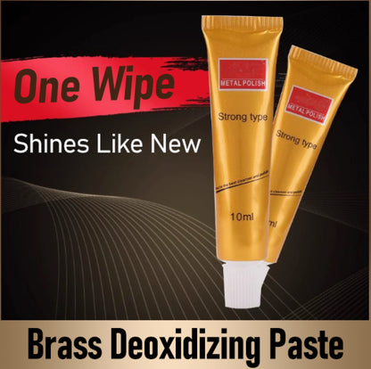 Ultimate Metal Polish Cream | Restore Shine in Seconds ✨--Comes with polish + sponge + polishing cloth, ready to use right out of the box!