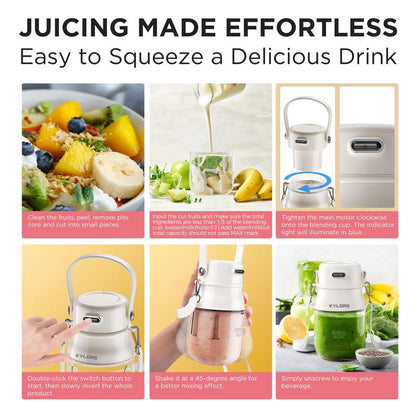 🏆 50K+ SOLD! – Almost Gone💥-✨ Portable Juicer Blender