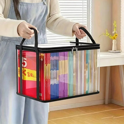 🔥Last Day 49% OFF📦Portable Large Heavy-Duty Thick Plastic Clear Storage Box with Hinged Lid | Home, Travel & Camping