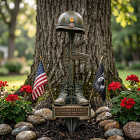 Vietnam Veteran Tribute Garden Stake