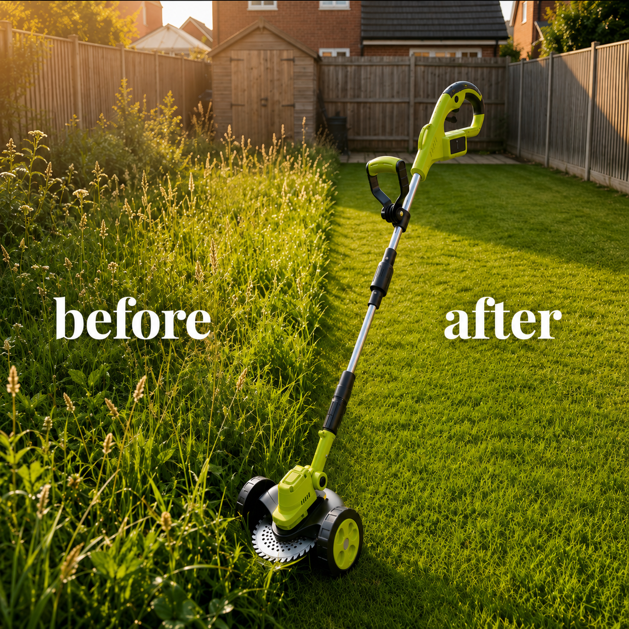 🔥 50% OFF – 3-in-1 Cordless Lawn Trimmer with 2×21V Batteries 🌿