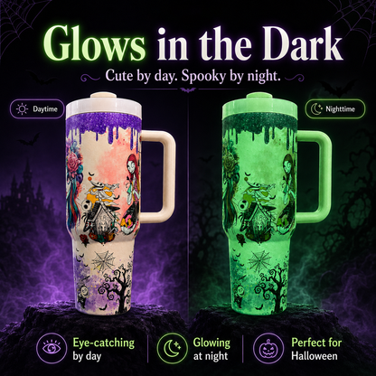 🎃👻 Last Day 50% OFF-💀Halloween skeleton Tumbler