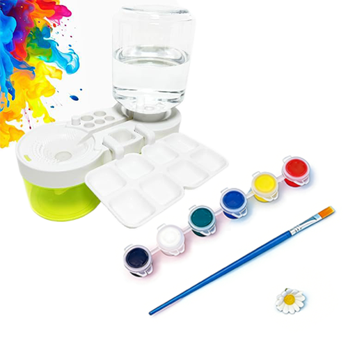 🔥🔥🔥Brush washing artifact Mess-free  🎨🎨🎨