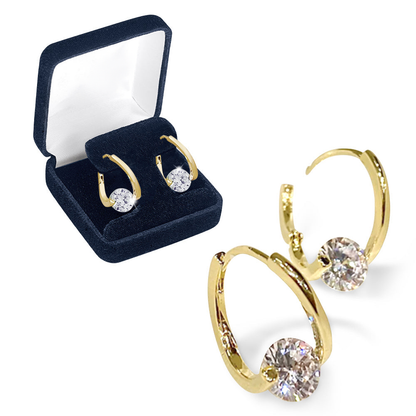 🔥LAST DAY SALE-80% OFF)Histone Lymphvity MagneTherapy CZ Earrings