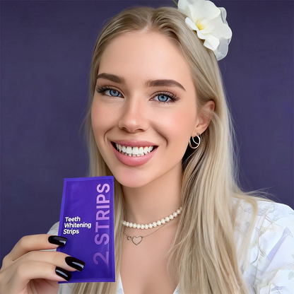 🦷✨Purple Teeth Whitening Strips