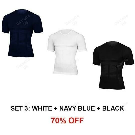 🔥SUMMER LIMITED TIME🔥 MEN'S SHAPER COOLING T-SHIRT