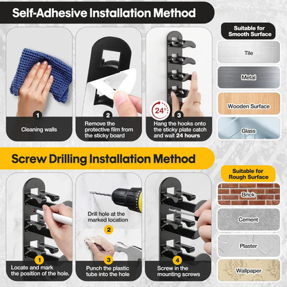 🎁Buy 1 Get 1 Free🎁Hat Hook for Wall 2 Pack Hat Organizer