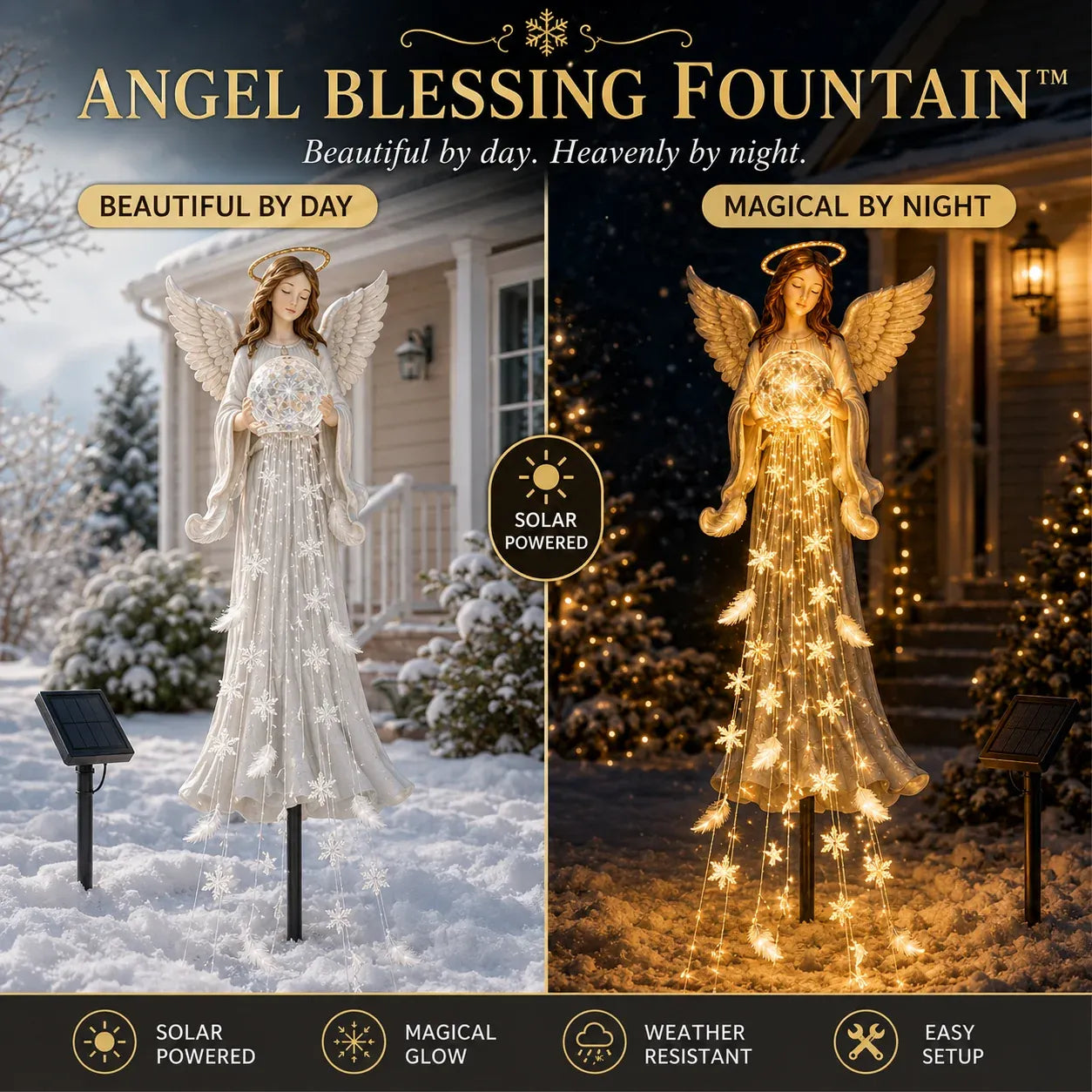 🎁✨ Solar Angel Remembrance Garden Light👼
