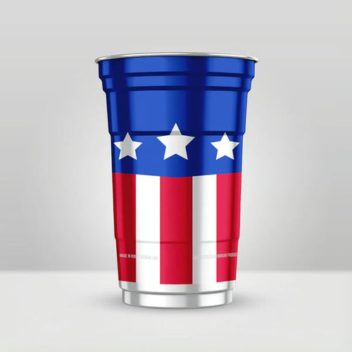 🇺🇸 250th Anniversary Patriotic Aluminum Party Cups