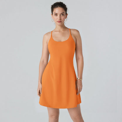 🌈Athletic Dress with Unique Built-in Shorts✨