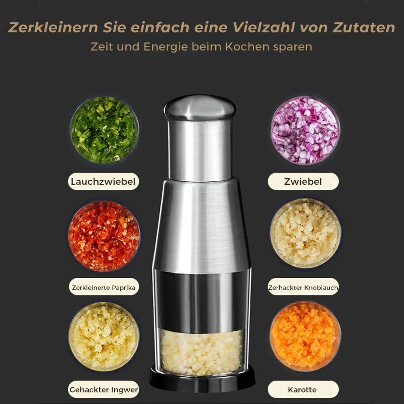 🧄Pressed Garlic Chopper+🎁FREE Squeeze Bottle — 🔥🔥Limited-Time Deal, Save Big Today!