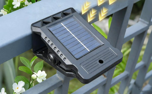 Solar Clip-On Motion Sensor Outdoor Light – 5 Pack