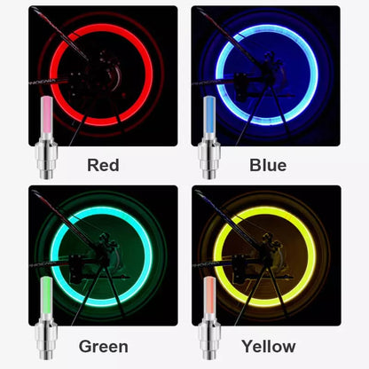 🚗 Universal Waterproof LED Wheel Lights for Car, Bike & Motorcycle