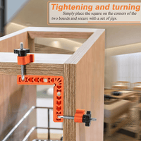 3-inch Right Angle Square + 2 Clamps