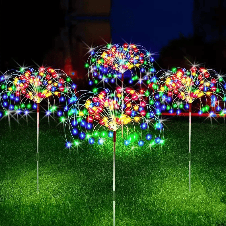 [NEW IN]- Waterproof  Solar Garden  Fireworks Lamp 🎆🎆🎆