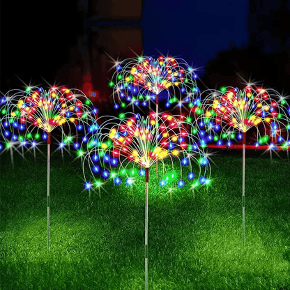 [NEW IN]- Waterproof  Solar Garden  Fireworks Lamp 🎆🎆🎆