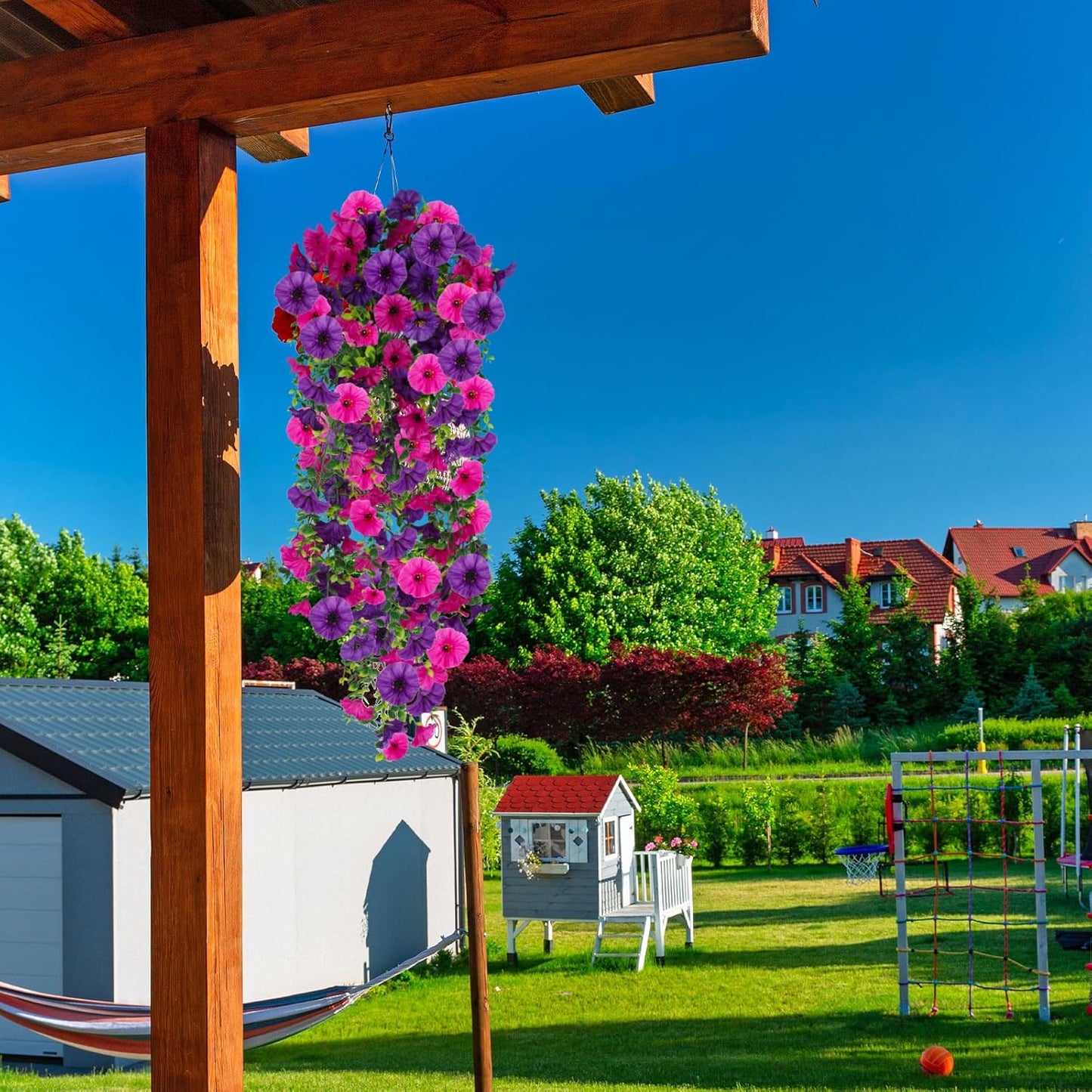 🔥Last Day 75% OFF--🌺UV Resistant Hanging Artificial Morning Glory Vine 💖