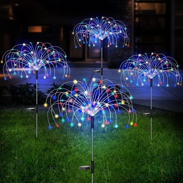 [NEW IN]- Waterproof  Solar Garden  Fireworks Lamp 🎆🎆🎆