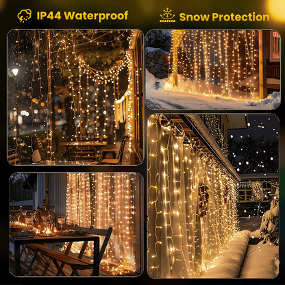 🔥50% discount-Remote-Control Led Curtain Light-9.8*9.8 FT