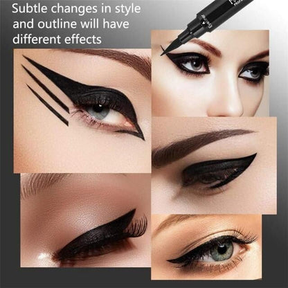 🔥Hot Selling!Double-headed wing seal eyeliner