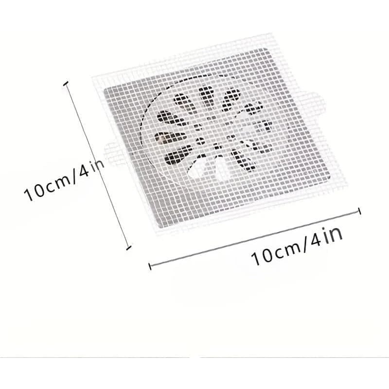 Disposable Drain Cover Stickers – Hair Catcher & Insect Blocker