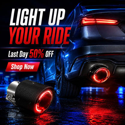 🔥 Last Day 49% OFF 🔥-fire-breathing illuminated Exhaust Pipe