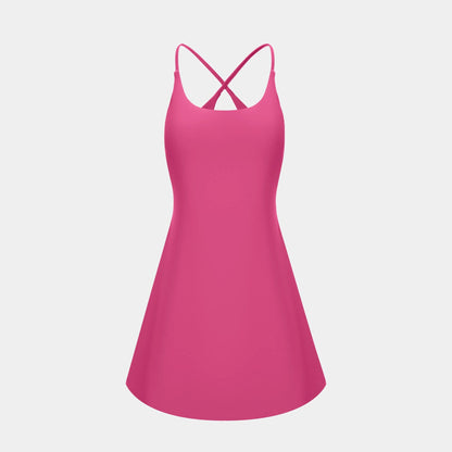 🌈Athletic Dress with Unique Built-in Shorts✨