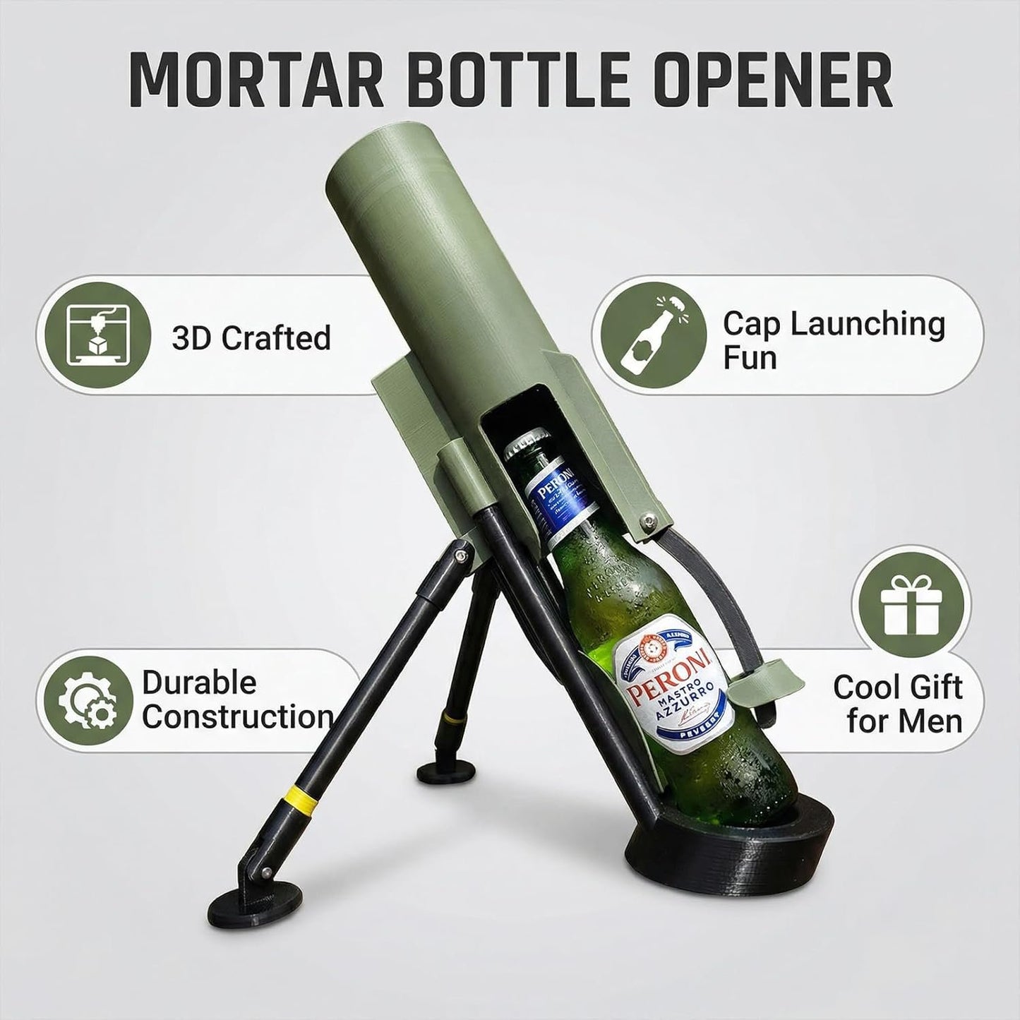 💥Launch Your Beer Open Like a Cannon🍻 – 51mm Tactical Bottle Opener