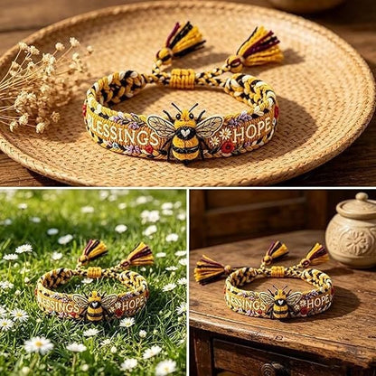 🌼 Blessings & Hope 🐝 2026 Limited Edition Handmade Woven Bracelet
