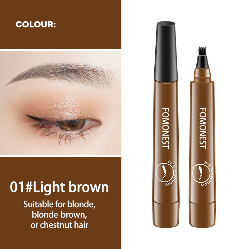 🎁Buy 1 Get 1 Free🔥Waterproof Four-tip Beard and Eyebrow Pen——Easy to Use for Beginners