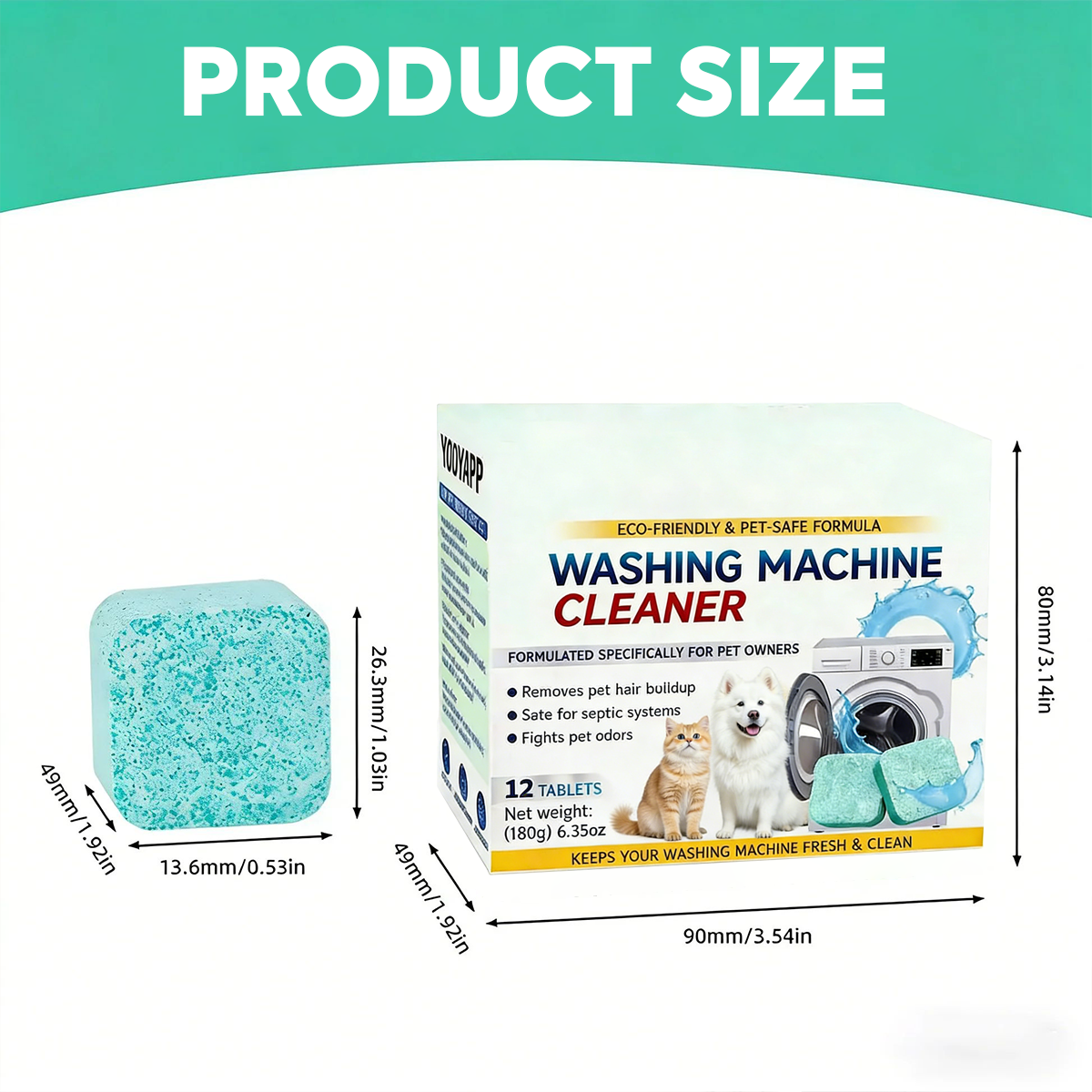 🫧Eco Washer Cleaner: Beat Pet Odors🐶🐱