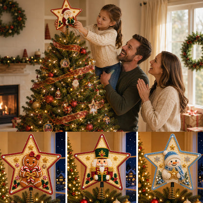 DIY Diamond Painting Christmas Tree Topper