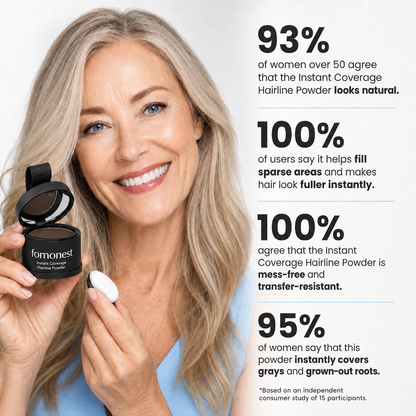 Instant, Natural Coverage Hairline Powder