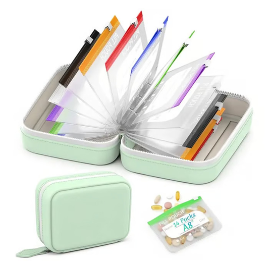 💼💊More Than a Pill Organizer — Keep Your Essentials Perfectly Organized