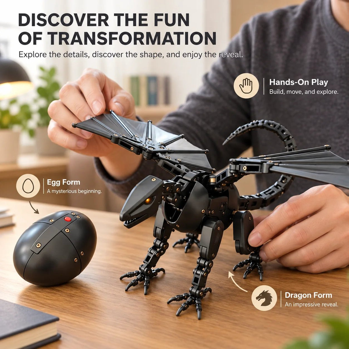 🔥🐲 58% OFF Today! DragonMorph™ Transforming Dragon Egg