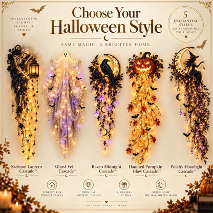 ✨49 % Rabatt✨ Elegante Kollektion von Halloween-Wandleuchten mit Wasserfall-Effekt