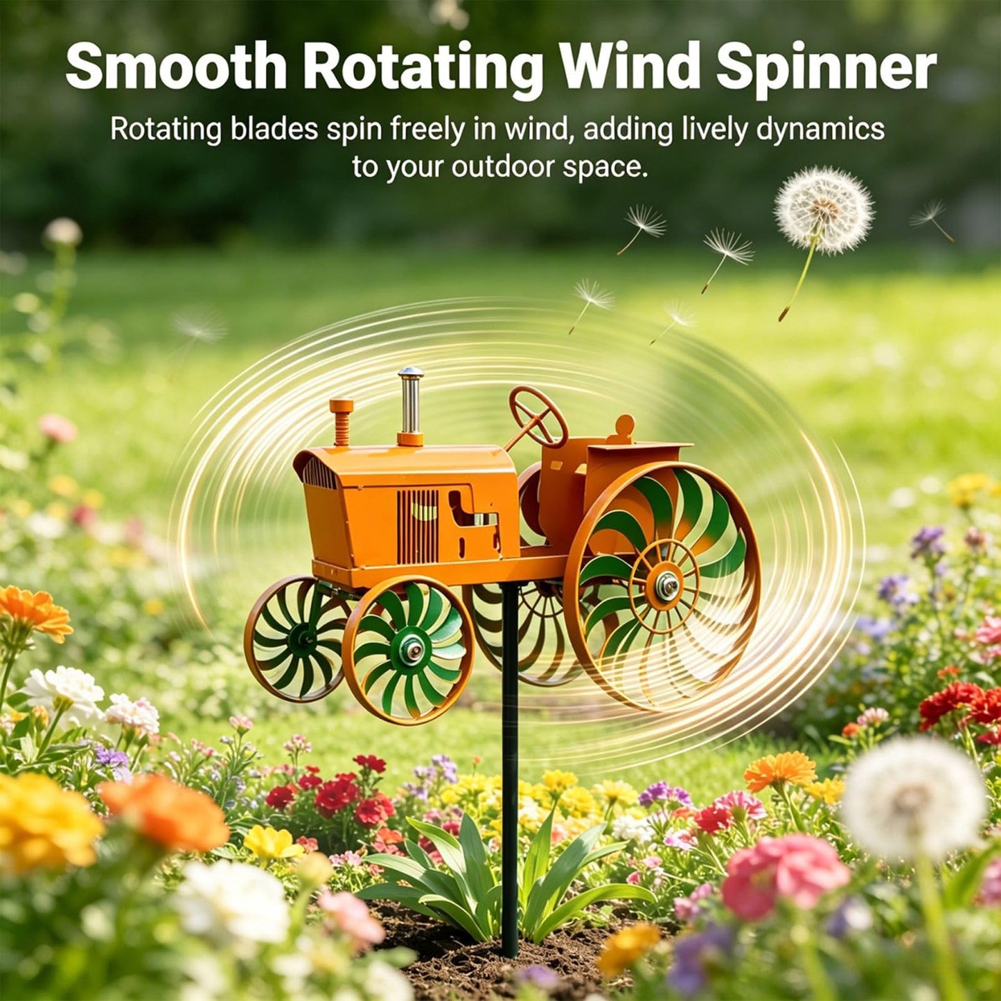 Vintage Tractor Wind Spinner – Bring Farmhouse Charm To Your Garden🏡🎁