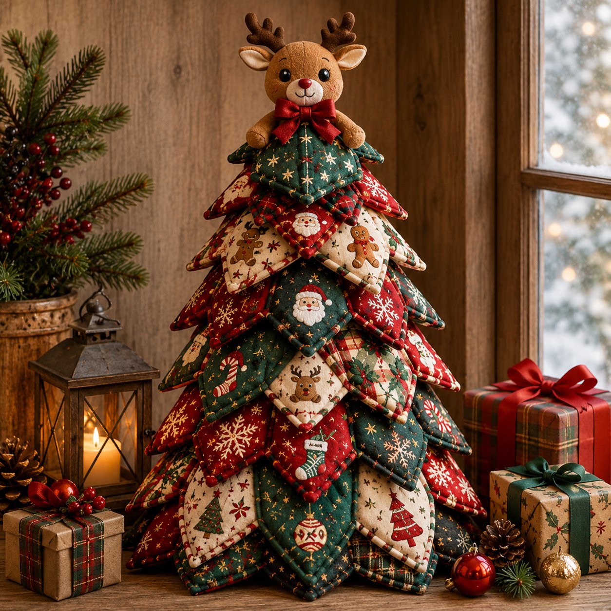 🎄 Last Chance! 50% OFF✨DIY Quilted Christmas Tree Kit