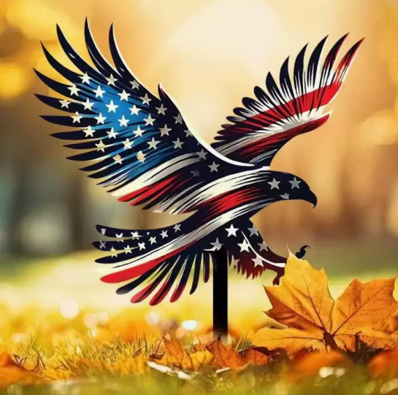 🇺🇸 🎉 Limited Time Offer: Celebrate 250 Years of American Liberty 🇺🇸🪖 | Patriotic Garden Stake – Now with Special Discount
